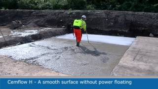 Selfcompacting Concrete  Cemflow® [upl. by Idoux]