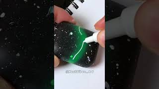 Custom Glowing AirPods using Posca Markers Satisfying Shorts [upl. by Noryak797]