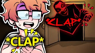 Slimecicle plays the horror game about clapping [upl. by Nylear]