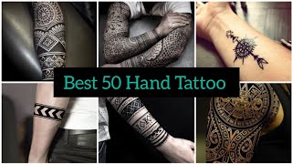 Best Hand Tattoo Design for Men 🔥 artistictattoo tattooing [upl. by Hartmann17]