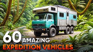 60 Most Amazing Expedition Vehicles That Can Conquer Any Challenge [upl. by Arutnev]