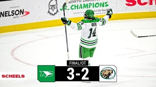 UND Hockey  Highlights vs Bemidji State  112423 [upl. by Fianna]