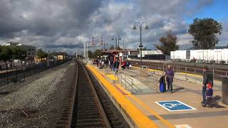 4K 60FPS Caltrain Cab Ride on the Gallery Car San Jose CA Bayshore CA amp Back [upl. by Meean]