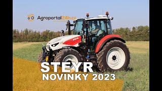 Agritechnica STEYR novinky 2023  nová řada PLUS a inovovaný TERRUS [upl. by Zzabahs68]