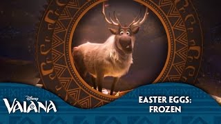 Vaiana  Easter Eggs Frozen  Disney BE [upl. by Kumler]