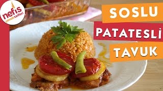 Fırında Soslu Patatesli Tavuk [upl. by Heyman]