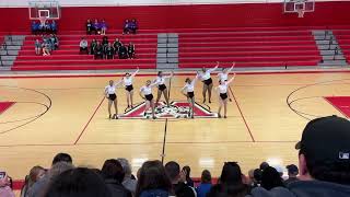 WISDOM HS STARLETTES DANCE TEAM JAZZ 2024February 23 2024 [upl. by Tenay]