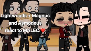 Lightwoods  Magnus and Asmodeus react to Malec 15  Malec💙❤️ [upl. by Sorkin]