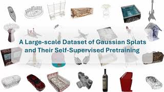 ShapeSplat A Largescale Dataset of Gaussian Splats and Their SelfSupervised Pretraining [upl. by Sutherlan]