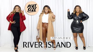 Plus Size UK  River Island Autumn Try On Haul  Edee Beau [upl. by Loftus]