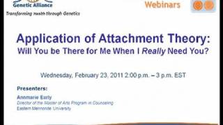 Contextualizing Attachment Theory and Practice [upl. by Oznola]