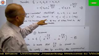 DebyeHuckel Theory For Activity Coefficient PartI  Dr A K Saha  VBU Hazaribag [upl. by Neeron]