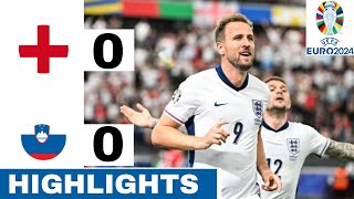 England vs Slovenia00England vs Slovenia highlights UEFA EURO 2024 euro cup highlights [upl. by Deenya]