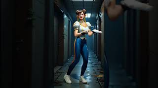 Fighting Icon Turns Kpop Star ChunLi Dances to quotLoveablequot 💃🎵 ChunLi StreetFighter Loveable [upl. by Naahs]