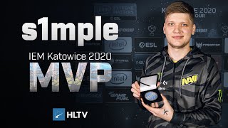 s1mple  HLTV MVP of IEM Katowice 2020 [upl. by Madden]