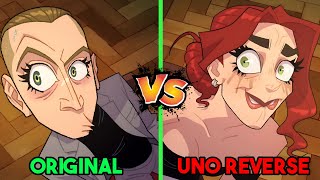 Red Flags Original Vs Uno Reverse  Side By Side Comparison [upl. by Giacobo]