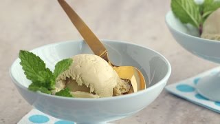 Homemade Mint Ice Cream  Martha Stewart [upl. by Gordan]