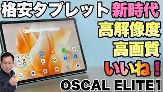 【クーポンあり！】新モデルの121インチタブレットは高解像度で非常に美しいですよ。「 OSCAL ELITE 1」をレビューします [upl. by Saraann603]