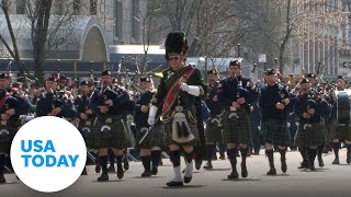 Popular St Patricks Day traditions in America  USA TODAY [upl. by Saimerej]