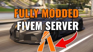 How to make a fully modded FiveM Server in minutes 2024  120 Mods [upl. by Rebmyk]