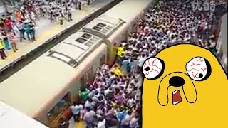 ¿CÓMO METER A 4 MILLONES DE PERSONAS EN TREN 😱🇯🇵 VLOG EN JAPÓN 4 [upl. by Hessler143]