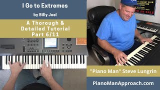 I Go to Extremes Billy Joel Part 611 Free Tutorial [upl. by Gosnell]