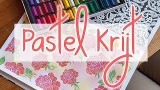 Pastel krijt  Kleuren voor Volwassenen [upl. by Jordison389]