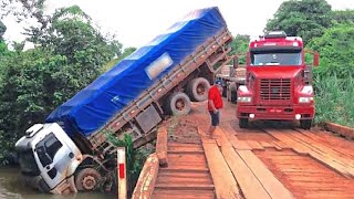 Dangerous Idiots Fastest Truck Excavator amp Heavy Equipment Machines Fails Total Idiots at Work [upl. by Morlee496]