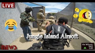 Wildlands Airsoft Anniversary Event Gameplay  Funny Moments ll Jungle Island Paintball Park [upl. by Enwad]