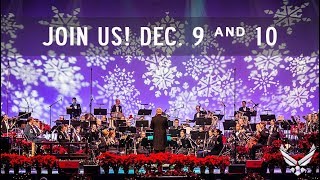 USAF Band Holiday Show Saturday Dec 9th at 300pm [upl. by Ramed81]