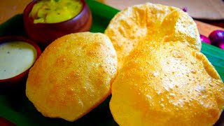 உப்பலான பூரி செய்வது எப்படி  Poori Recipe in tamil  Puri in tamil  Fluffy Poori in Tamil [upl. by Kcirddor487]