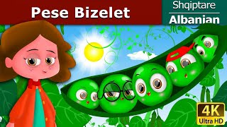 Pese Bizelet  Five Peas In A Pod in Albanian  AlbanianFairyTales [upl. by Ruff19]