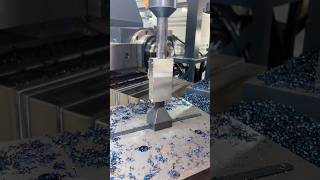 Two Spindles Milling Machine for Small Part Processing cncmilling metalprocessing [upl. by Anilrahc262]