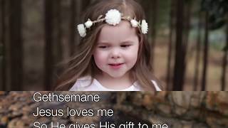 Gethsemane  Claire Ryan  lyric video [upl. by Denni372]