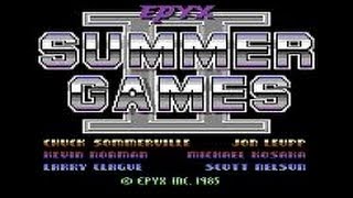 Summer Games II Review for the Commodore 64 by John Gage [upl. by Nuawaj]