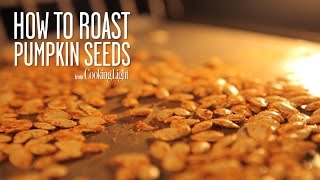 How to Roast Pumpkin Seeds  Cooking Light [upl. by Eilrebma]