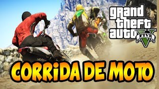 GTA V CORRIDA OFF ROAD E TROCANDO IDEIAS  GTA 5 CORRIDA MOTO [upl. by Gal]