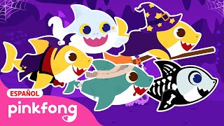 Transformación de Monstruos de Halloween🎃  Canciones de Halloween para Niños  Pinkfong en español [upl. by Alva]