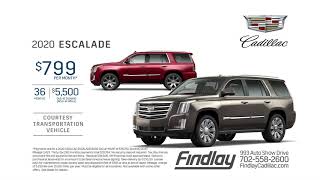 Findlay Cadillac  July 2020 Escalade Lease Special [upl. by Halpern]