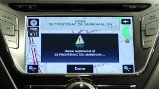 How To Setup Hyundai GPS Navigation System [upl. by Lynde]