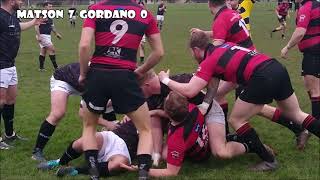 Matson RFC v Gordano RFC Tribute Western Counties North 202122 [upl. by Noseyt]