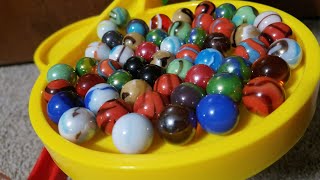 OVER 100 MARBLES On A Marble Run Marble Race [upl. by Fretwell]