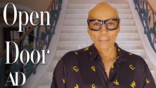 Inside RuPaul’s Fabulous Beverly Hills Mansion  Open Door  Architectural Digest [upl. by Dix]