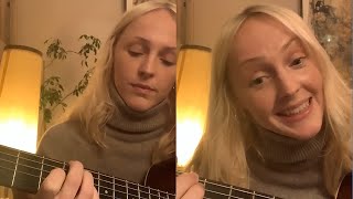 Laura Marling Guitar Tutorial  Daisy amp Rambling Man Live on Instagram 20200320 [upl. by Eiloj]