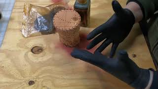 Making gaming dice cups in the leather shop [upl. by Eul]