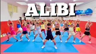 ALIBI DANCE  Dance Fitness  Zumba  TikTok Viral  Workout Dance [upl. by Marquis]