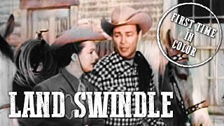 The Roy Rogers Show  Land Swindle  S3 EP14  COLORIZED  Cowboy Series [upl. by Arly]