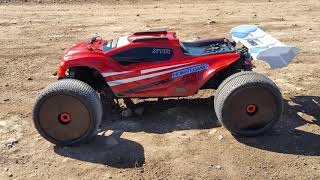 Hobao hyper ss Kronos xtr converted to race track truggy [upl. by Gratt]