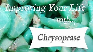 CHRYSOPRASE 💎 TOP 4 Crystal Wisdom Benefits of Chrysoprase Crystal  Stone of Balance [upl. by Arbmat]