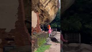 Pidurangala Vihara ☸️ A Hidden Gem of Sri Lanka ⛰️ 🇱🇰 Buddha Travel SriLankaTravel travelshorts [upl. by Aerb]